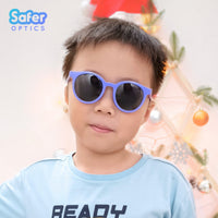 Kids Round Sunglasses - Purple