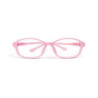 Kids Flex - Cotton Candy - SaferOptics Anti Blue Light Glasses Malaysia | 420Safety, Flex, Kids, last, Medium, Oval, Pink, Small