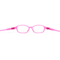 Kids Flex - Rose Pink - SaferOptics Anti Blue Light Glasses Malaysia | 420Safety, Flex, Kids, Medium, Oval, Pink, preorder, Small