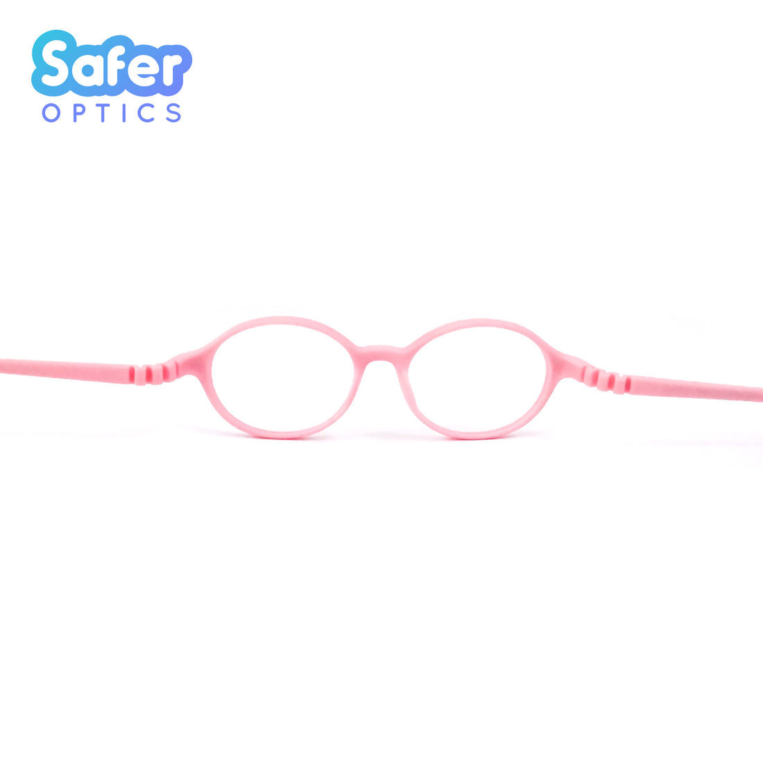 Kids Mini Flex - Cotton Candy - SaferOptics Anti Blue Light Glasses Malaysia | 420Safety, Flex, Kids, new, Oval, Pink, preorder, Round, Small, Toddlers