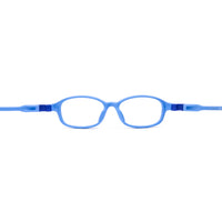 Kids Flex - Sky Blue - SaferOptics Anti Blue Light Glasses Malaysia | 420Safety, Blue, Flex, Kids, Medium, Oval, Small