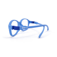 Kids Flex - Sky Blue - SaferOptics Anti Blue Light Glasses Malaysia | 420Safety, Blue, Flex, Kids, Medium, Oval, Small