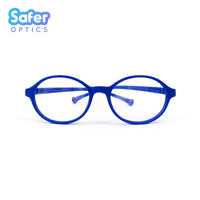 Kids Mini Flex - Blueberry - SaferOptics Anti Blue Light Glasses Malaysia | 420Safety, Blue, Flex, Kids, new, Oval, preorder, Round, Small, Toddlers