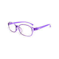 Kids Oval - Violet Dew - SaferOptics Anti Blue Light Glasses Malaysia | 420Safety, Big, Kids, Medium, Oval, Purple