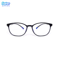Pioneer - Black - SaferOptics Anti Blue Light Glasses Malaysia | Adult, Big, Black, Customize, Lightweight, Medium, Pioneer, Small, Square