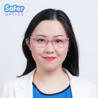 Pioneer - Orchid - SaferOptics Anti Blue Light Glasses Malaysia | Adult, Big, Customize, Lightweight, Medium, Pioneer, Purple, Small, Square
