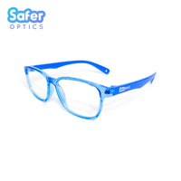 Kids Rectangle - Pool Party - SaferOptics Anti Blue Light Glasses Malaysia | 420Safety, Blue, Kids, Rectangle, Small