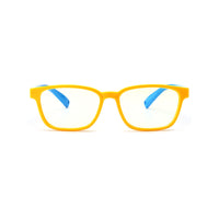 Kids Rectangle - Lemonade - SaferOptics Anti Blue Light Glasses Malaysia | 420Safety, Kids, Rectangle, Small, Yellow