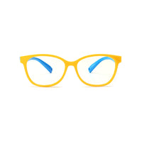 Kids Square - Lemonade - SaferOptics Anti Blue Light Glasses Malaysia | 420Safety, Kids, Medium, Square, Yellow