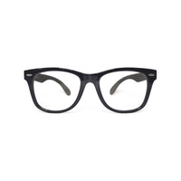 Kids Wayfarer - Licorice - SaferOptics Anti Blue Light Glasses Malaysia | 420Safety, Big, Black, Kids, last, Square, Wayfarer