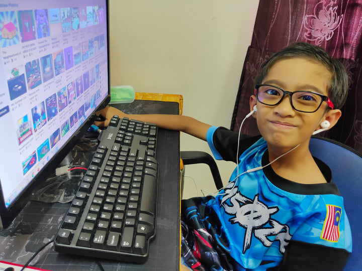 Safer Optics Anti-Blue Light Eyewear Cermin Mata Selamat Untuk Anak-anak