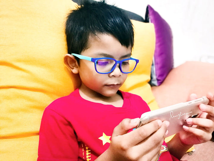 Lindungi Mata Anak Anda Dengan Cermin Mata Anti Blue Light SaferOptics