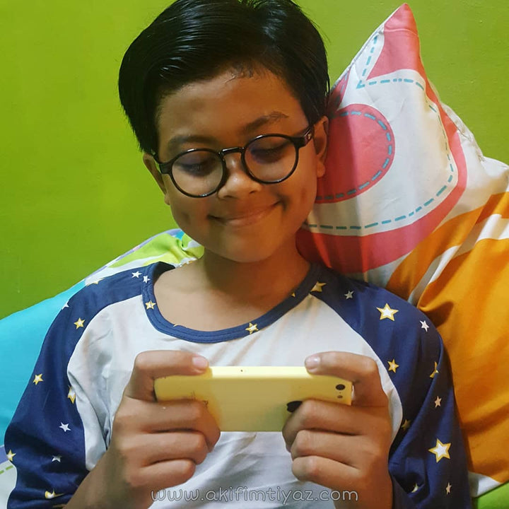 SaferOptics Anti Blue Light Glasses Melindungi Mata Anak Anda