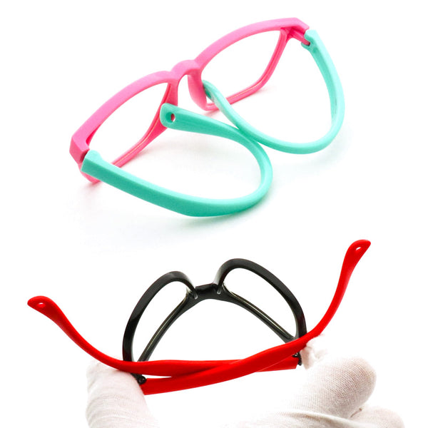 SaferOptics - Anti Blue Light Eyewear for Kids | Flexible, Unbreakable