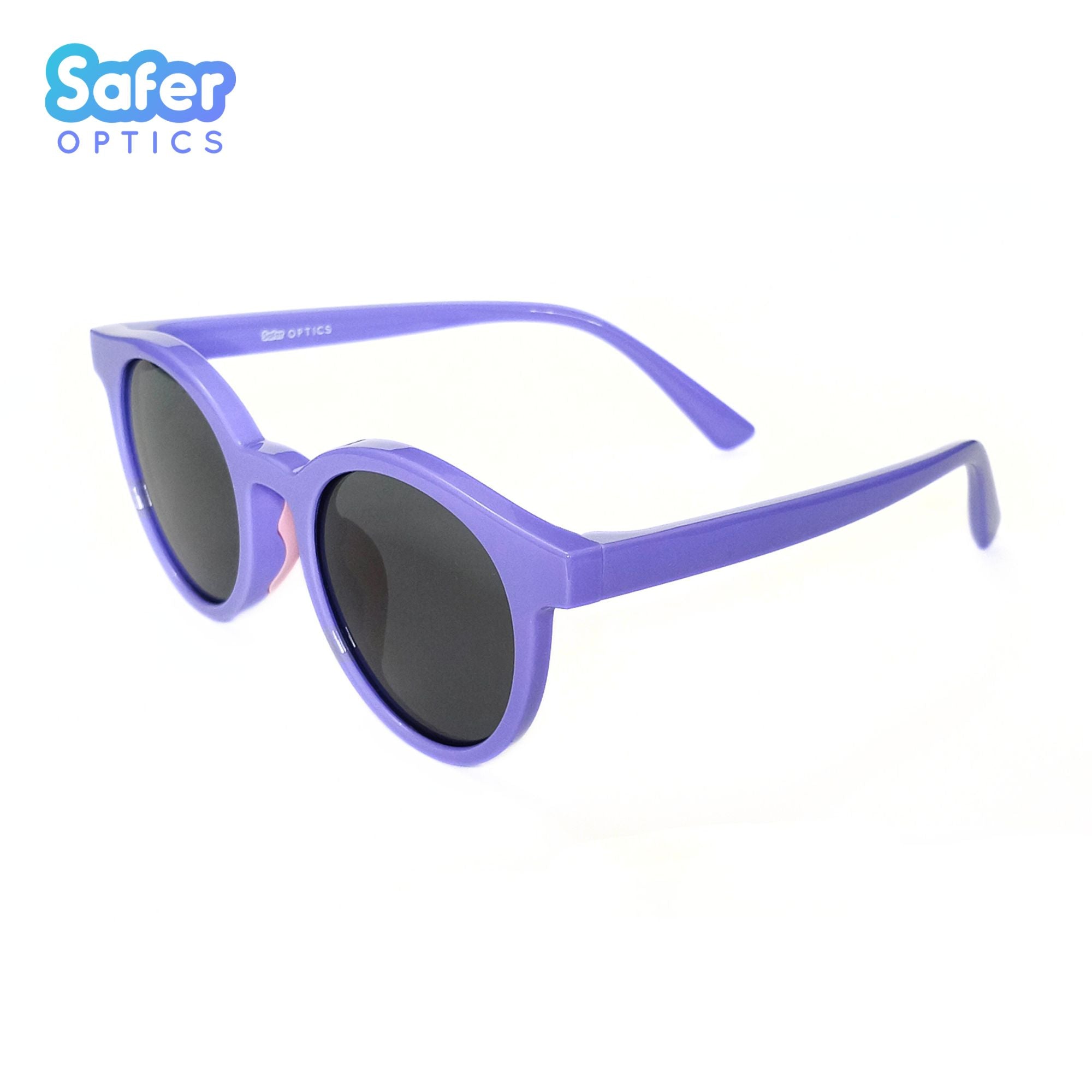 Kids Round Sunglasses - Purple