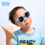 Kids Round Sunglasses - Sky Blue