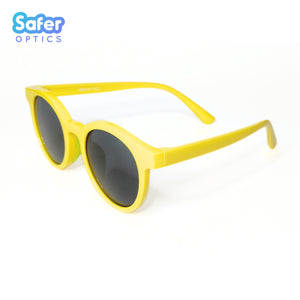 Kids Round Sunglasses - Yellow