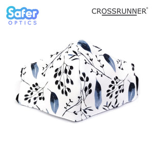 Kids / Youth Eco Fabric Mask - Crossrunner - SaferOptics Anti Blue Light Glasses Malaysia | 