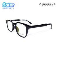 Giordano Eyewear - 967 (3 Colours) - SaferOptics Anti Blue Light Glasses Malaysia | Adult, Black, Customize, Giordano, Large, new