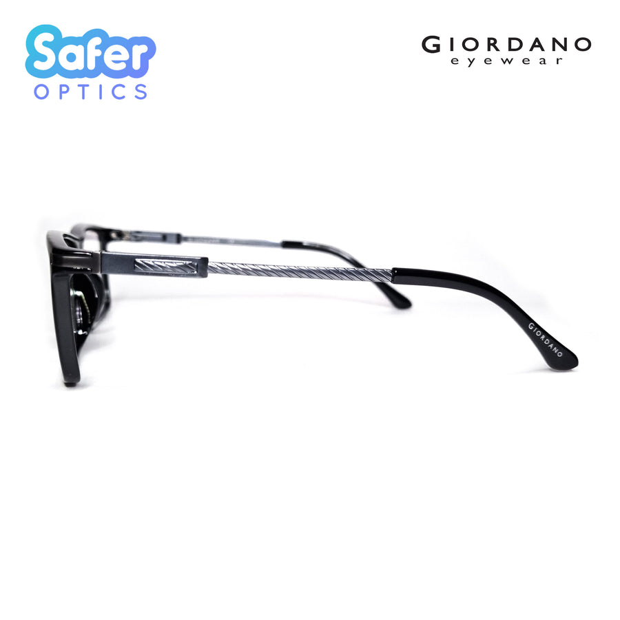 Giordano Eyewear - 968 - SaferOptics Anti Blue Light Glasses Malaysia | Adult, Black, Customize, Giordano, hotdeals, Large, new