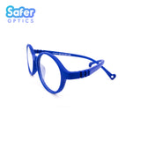 Kids Mini Flex - Blueberry - SaferOptics Anti Blue Light Glasses Malaysia | 420Safety, Blue, Flex, Kids, new, Oval, preorder, Round, Small, Toddlers